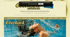 Desktop Screenshot of hotel-eberhard.at