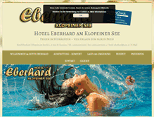 Tablet Screenshot of hotel-eberhard.at